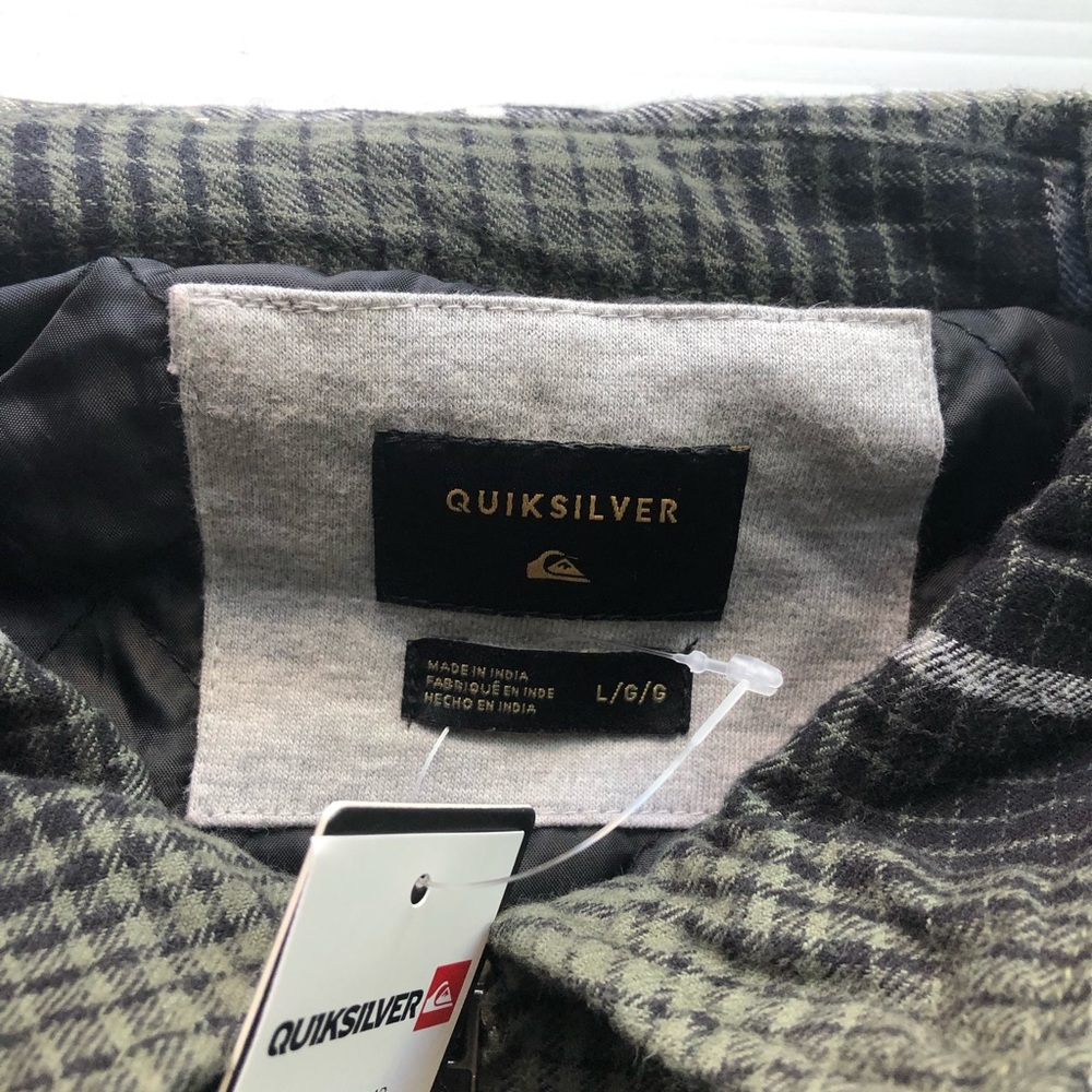 Quiksilver Men's Cypress Road Overshirt L XL - Picture 6 of 7